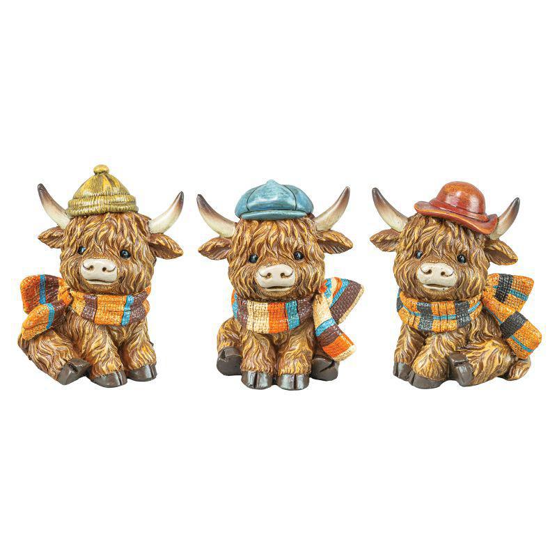 Autumn Highland Cow Tabletop