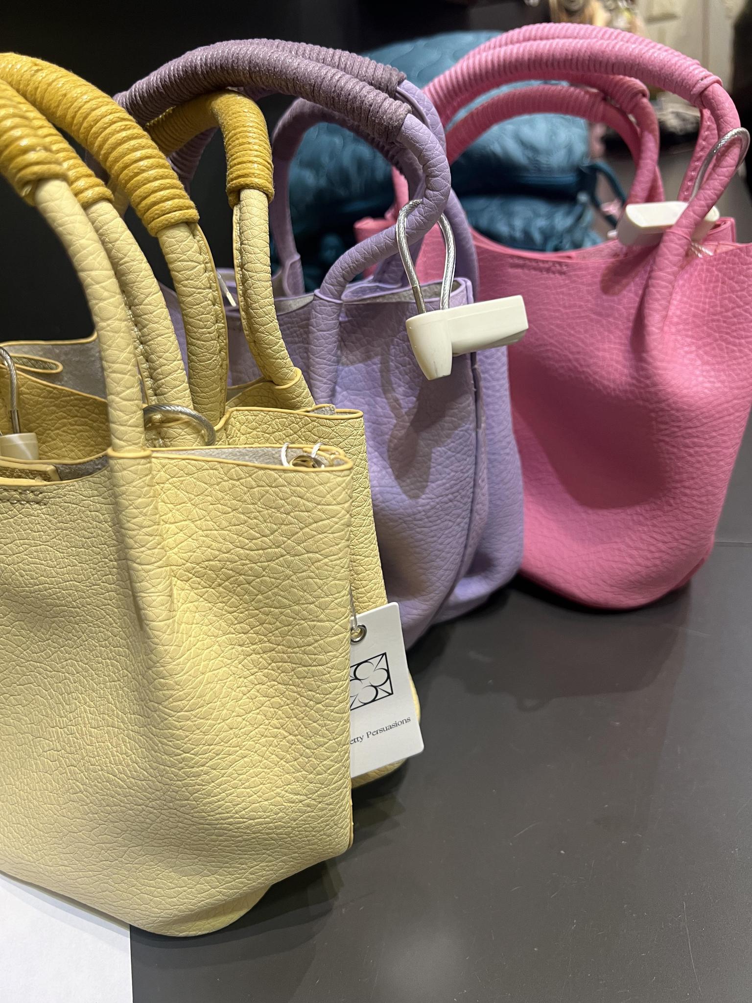 Small Leather Tote Purse
