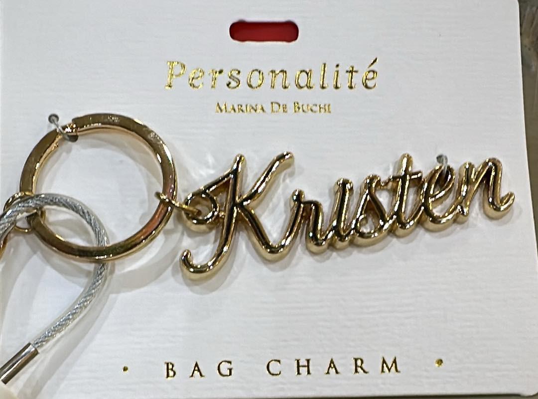 Kristen Bag Charm Keyring