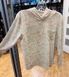 Youth Marsh Camo Lightweight Hoodie