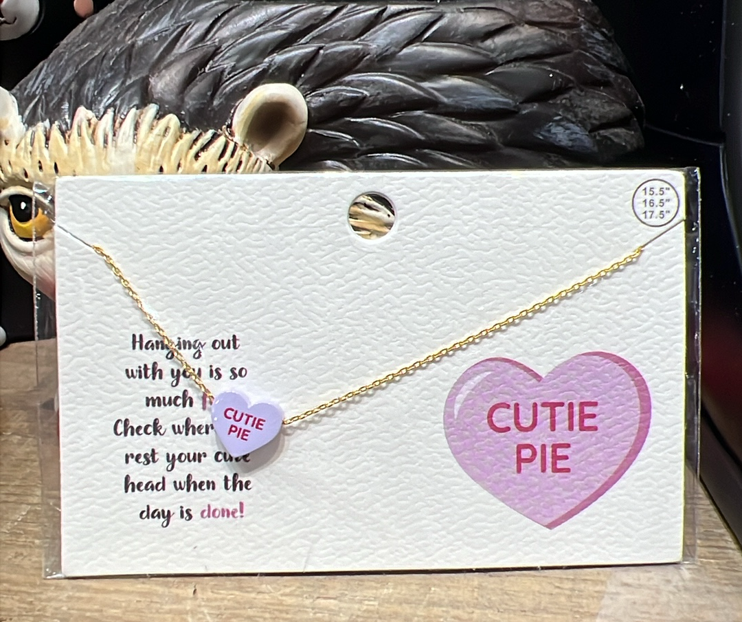 Cutie Pie Heart Necklace