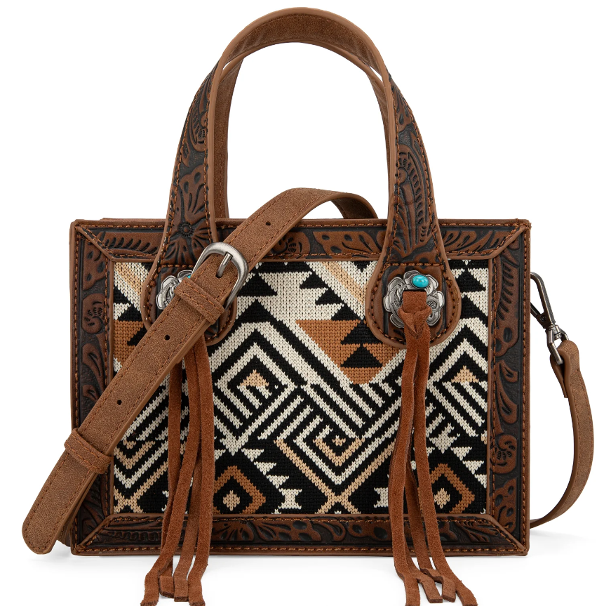 Aztec Tapestry Mini Tote/Crossbody