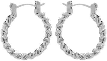 Rope Chain Hoop Earrings