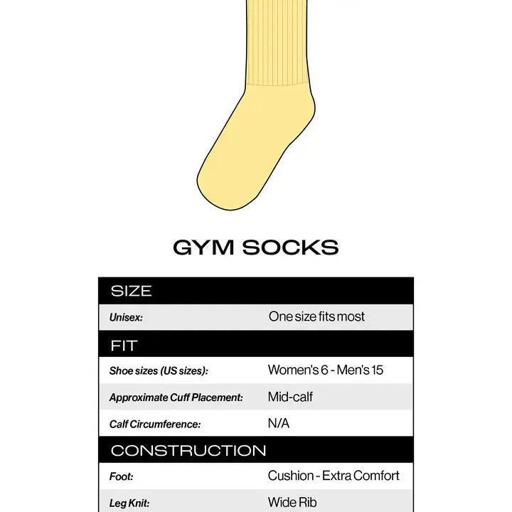 Employee of the Year Gym Crew Socks