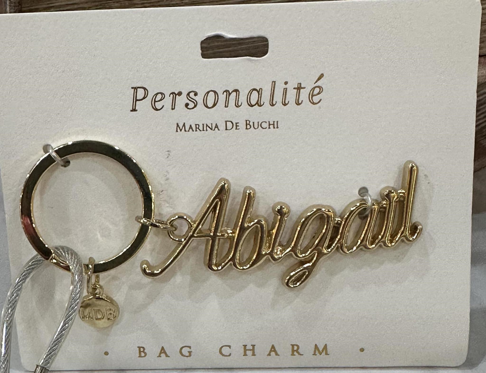 Abigail Bag Charm Keyring