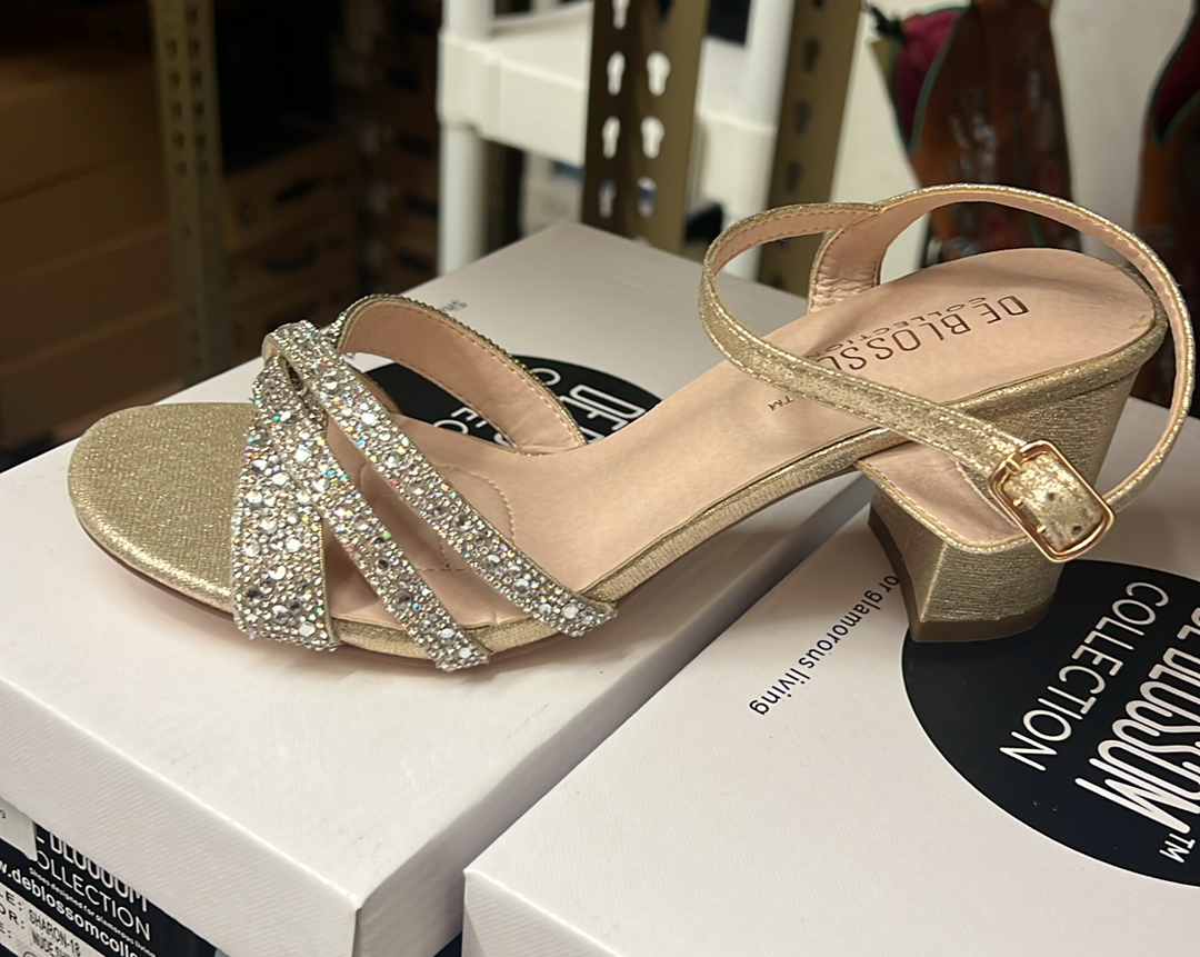 Sharon Nude Shimmer Shoes
