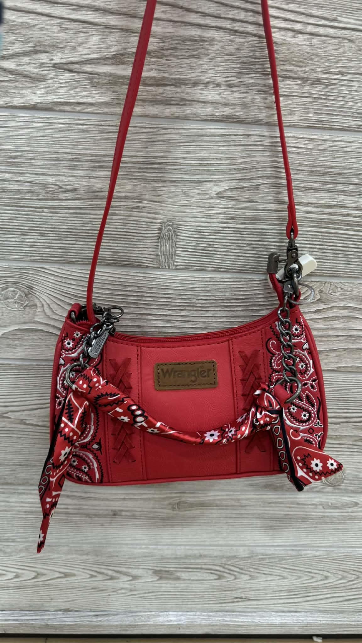 Wrangler Bandana Paisley Print Shoulder Bag/ Crossbody