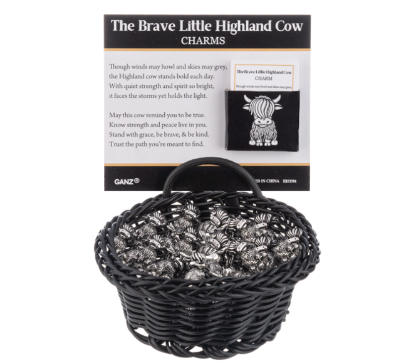 The Brave Little Highland Cow - Pocket Tokens