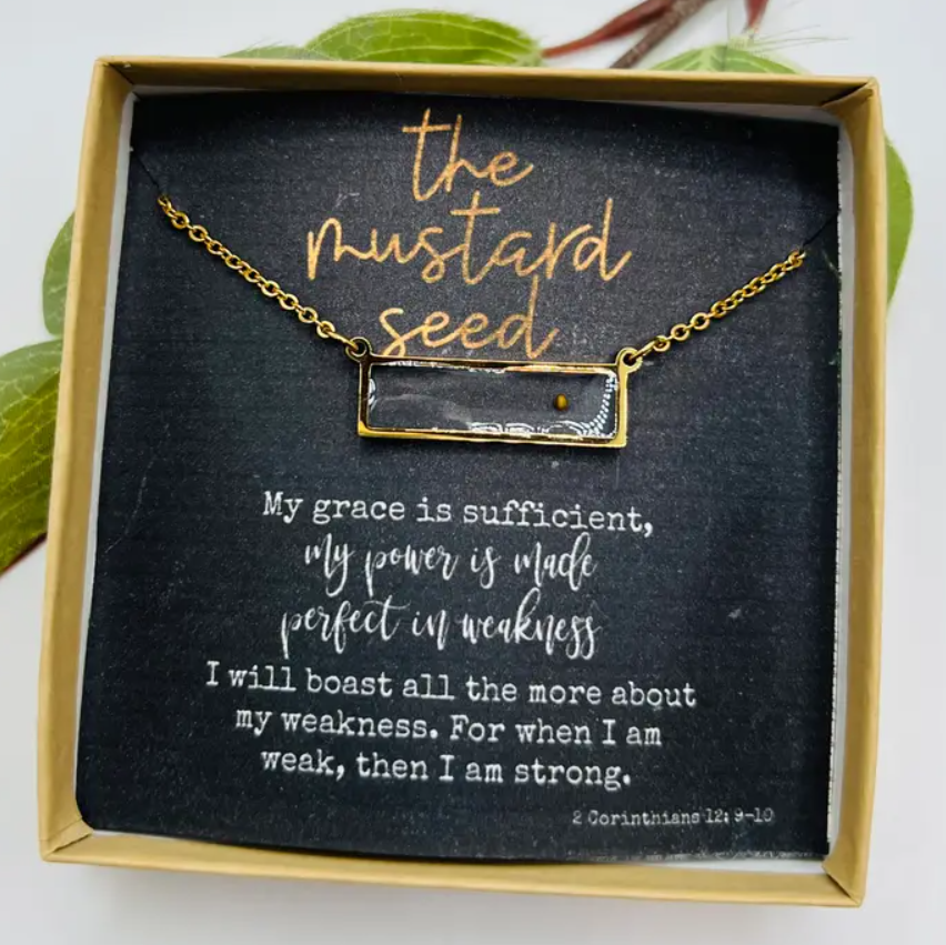 Mustard Seed Faith Necklace