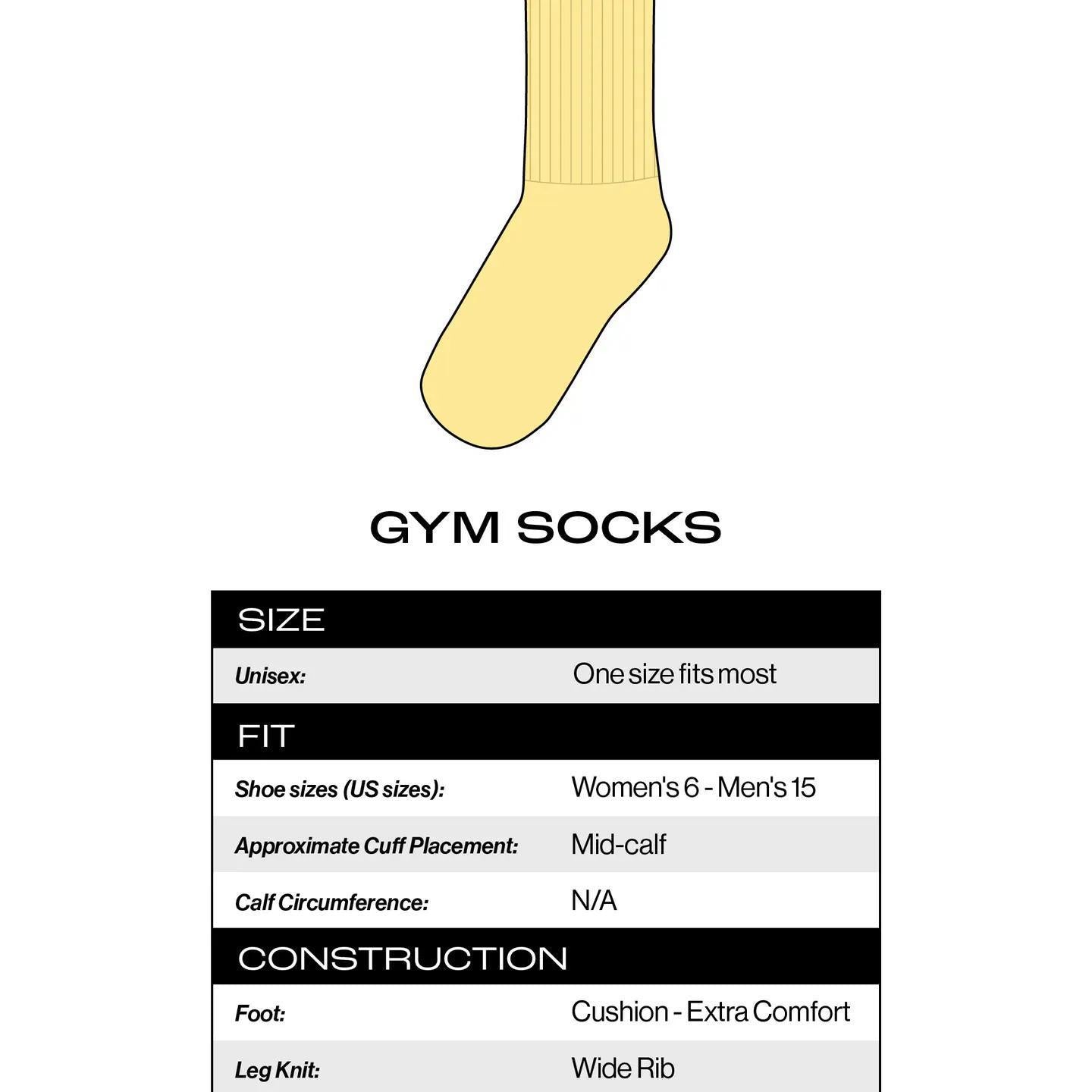 World's Cutest Cat Gym Socks