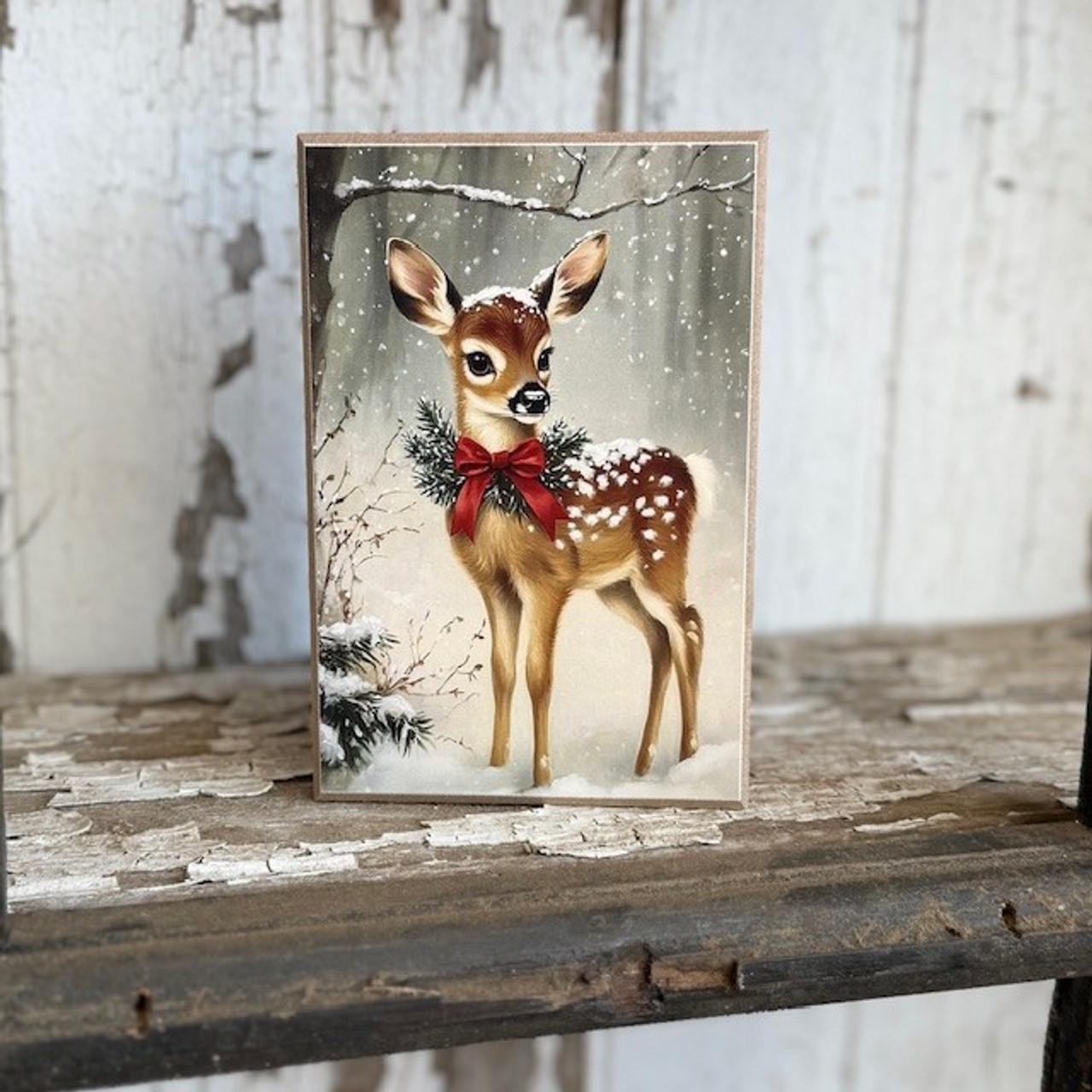Christmas 4x6 Block Signs