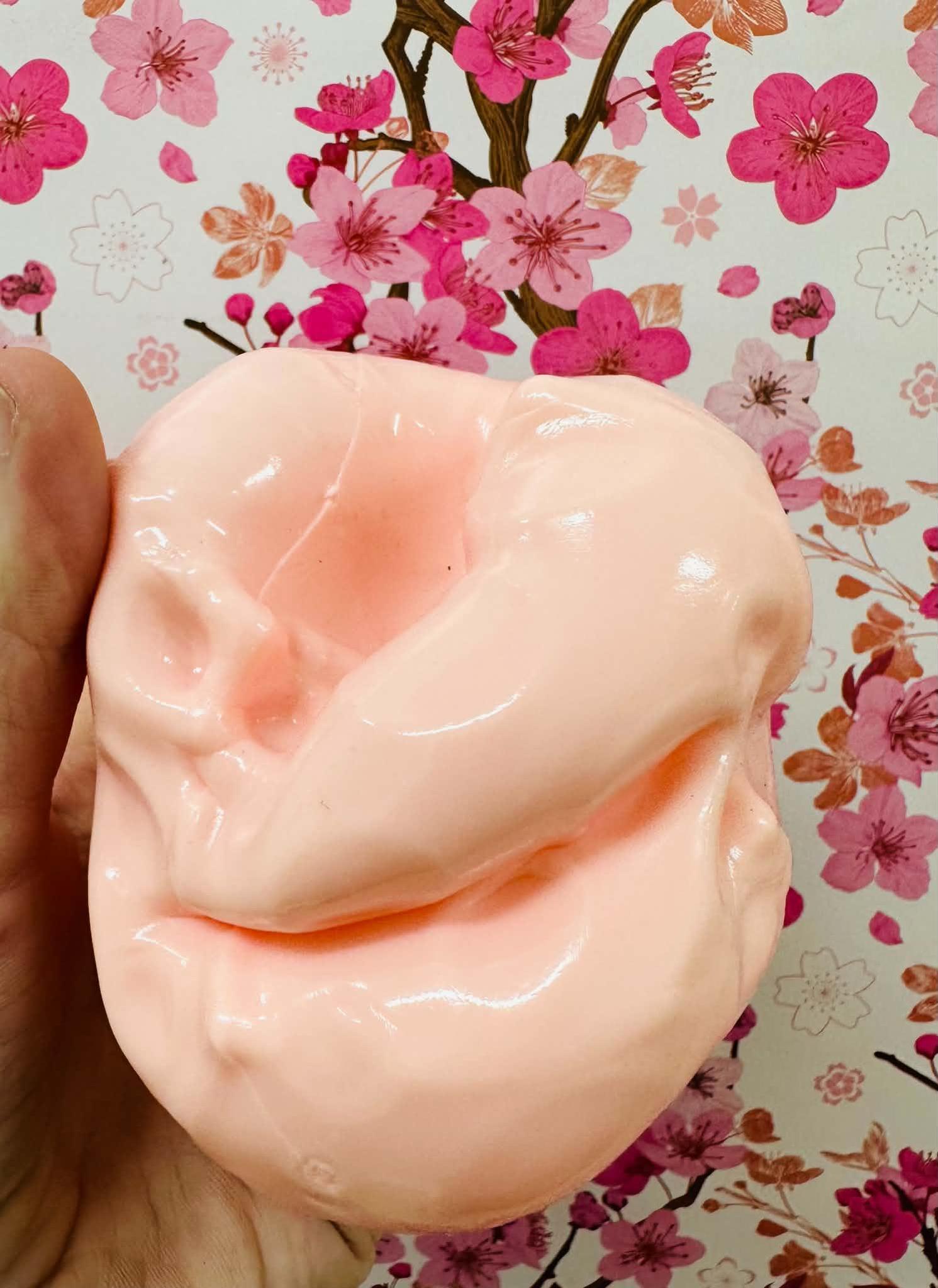 Pink Squishy Small Cheese