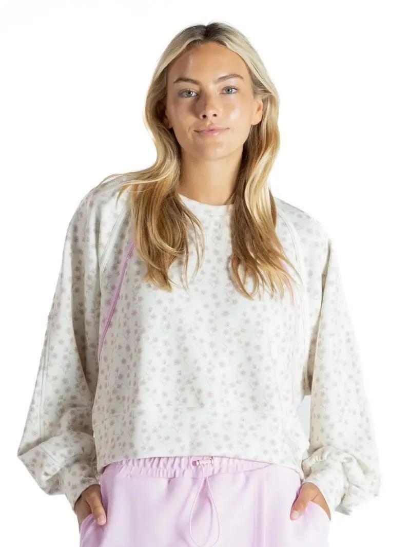 Simply Southern Pink Flower Lounge Top