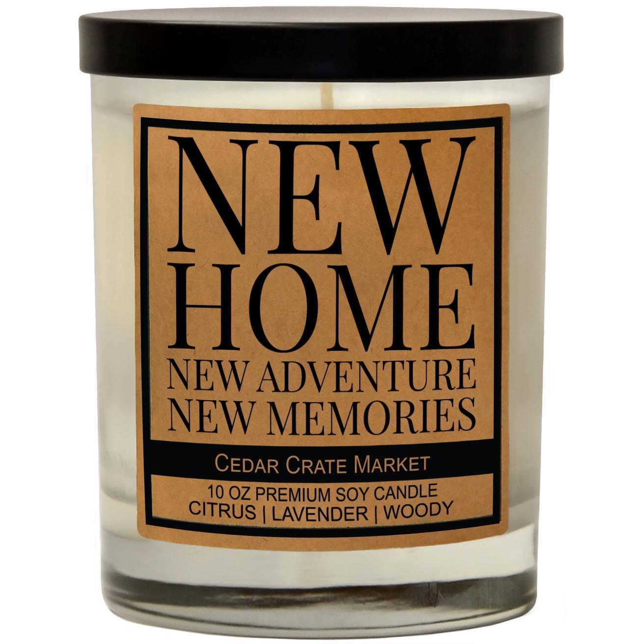 New Home New Adventures New Memories -Homeowner Gift
