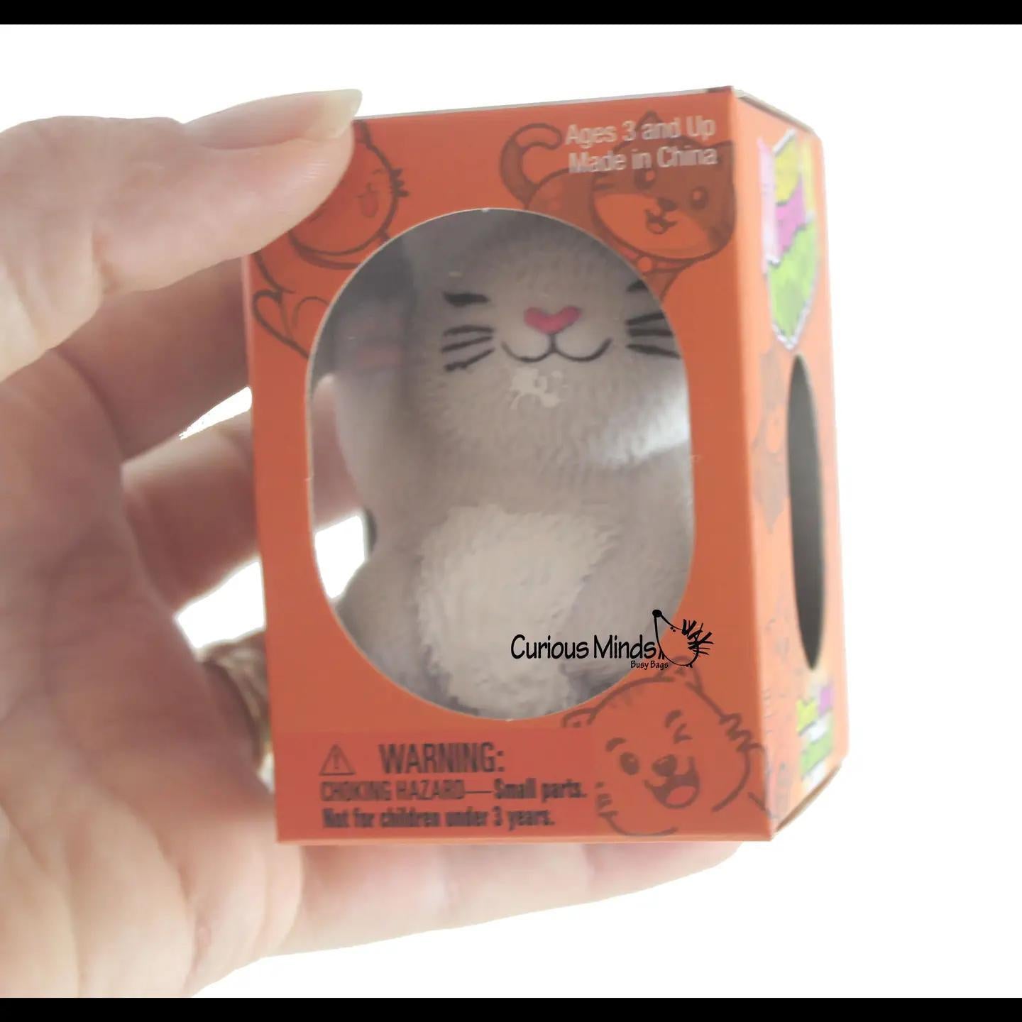Soft Cream Doh Filled Cat