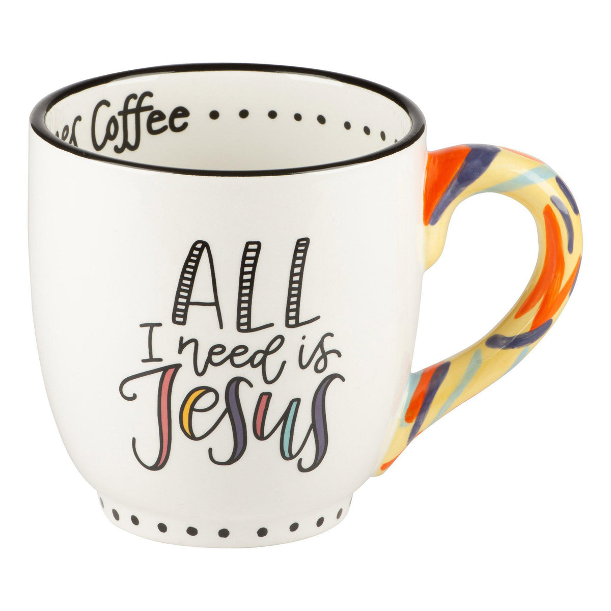 All I Need Is Jesus Mug