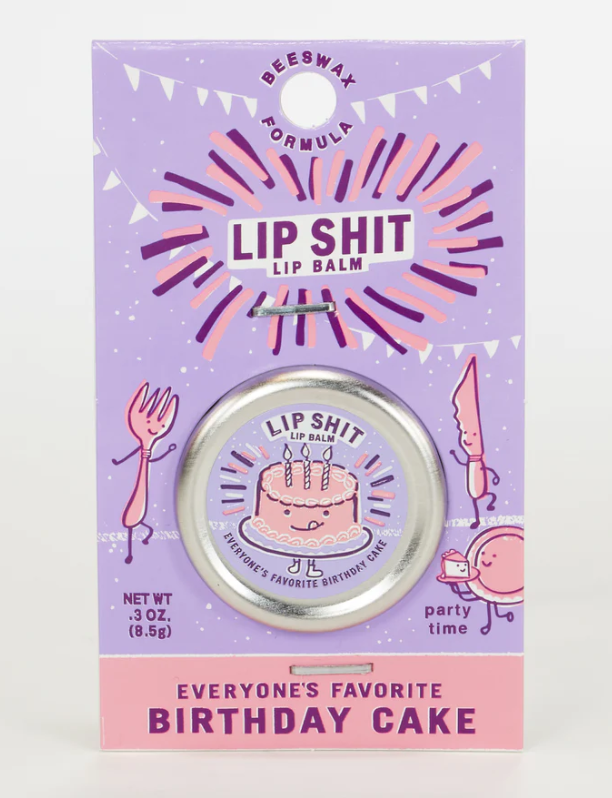 Lip Shit Lip Balm-Everyone's Favorite Birthday Cake