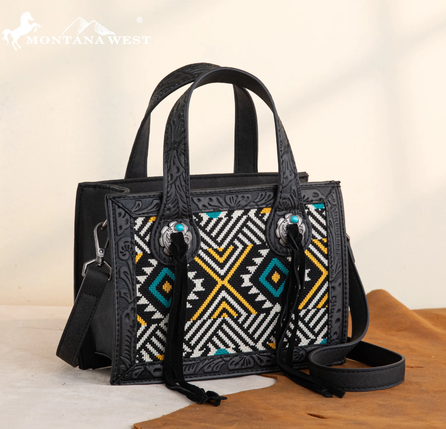 Aztec Tapestry Mini Tote/Crossbody