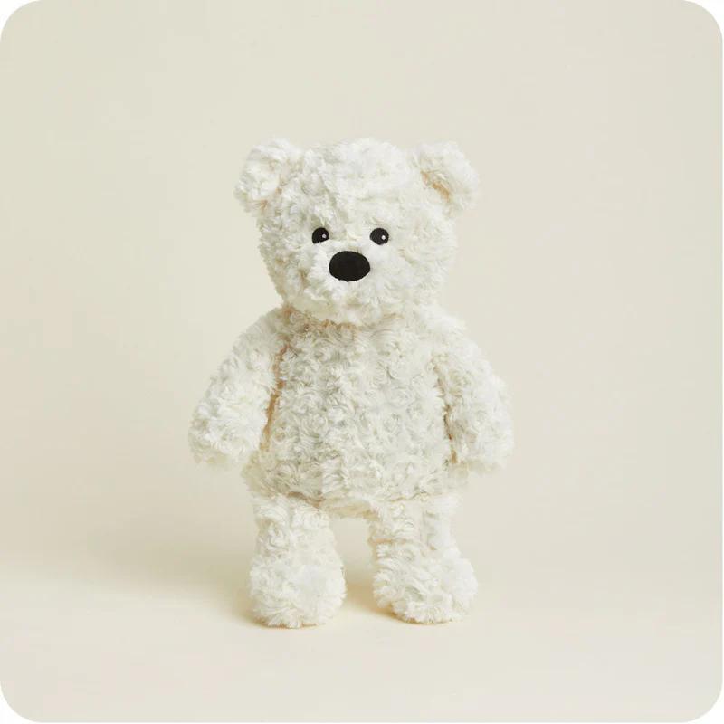 Cream Curly Bear