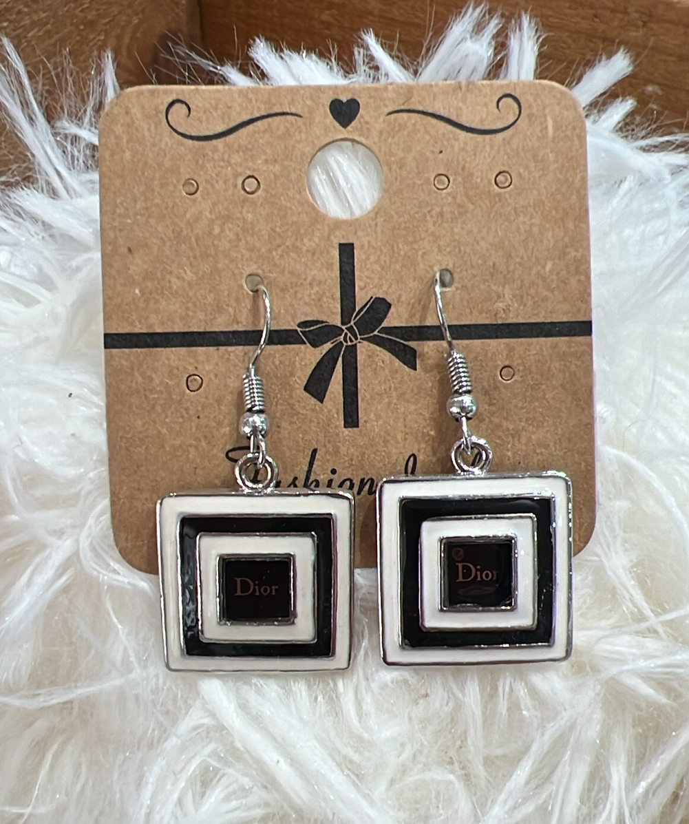 Dior Square Earrings