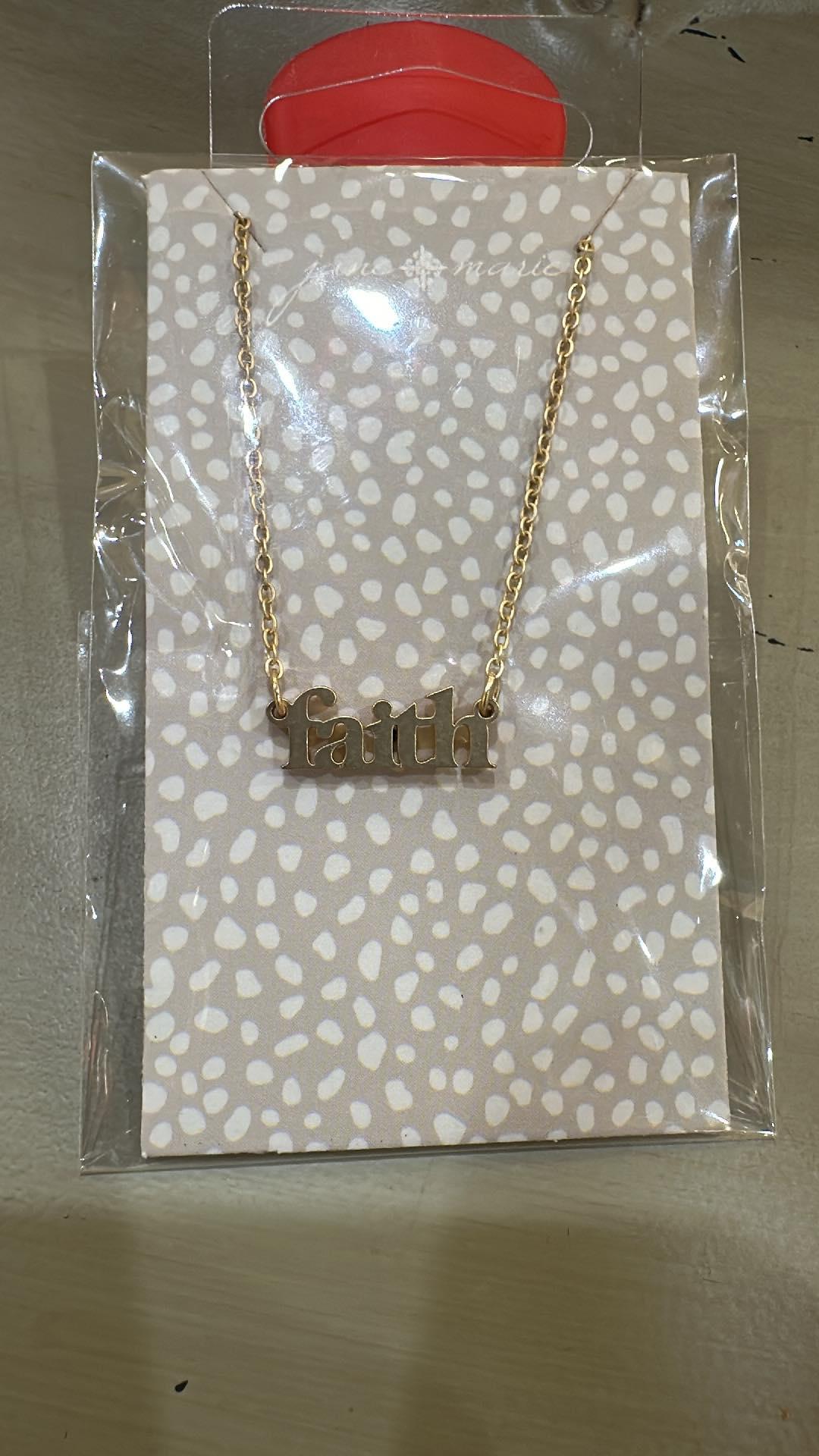 Faith Necklace