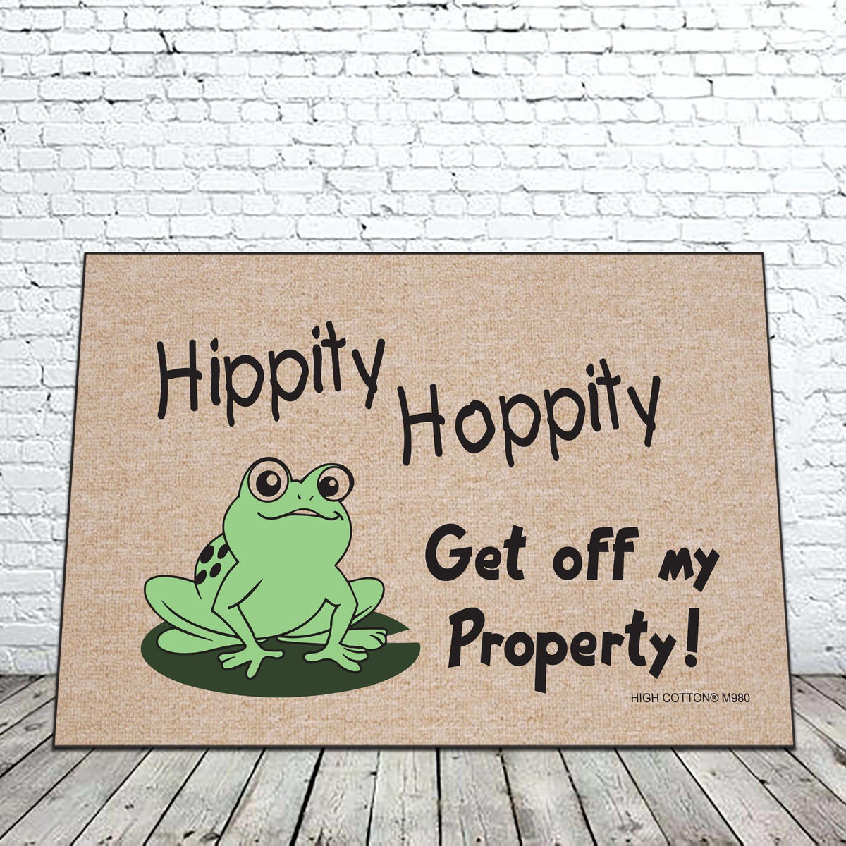Hippity Hoppity Door Mat