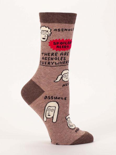 Spoiler Alert Crew Socks