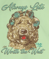 Always Late Tee - Green Tea