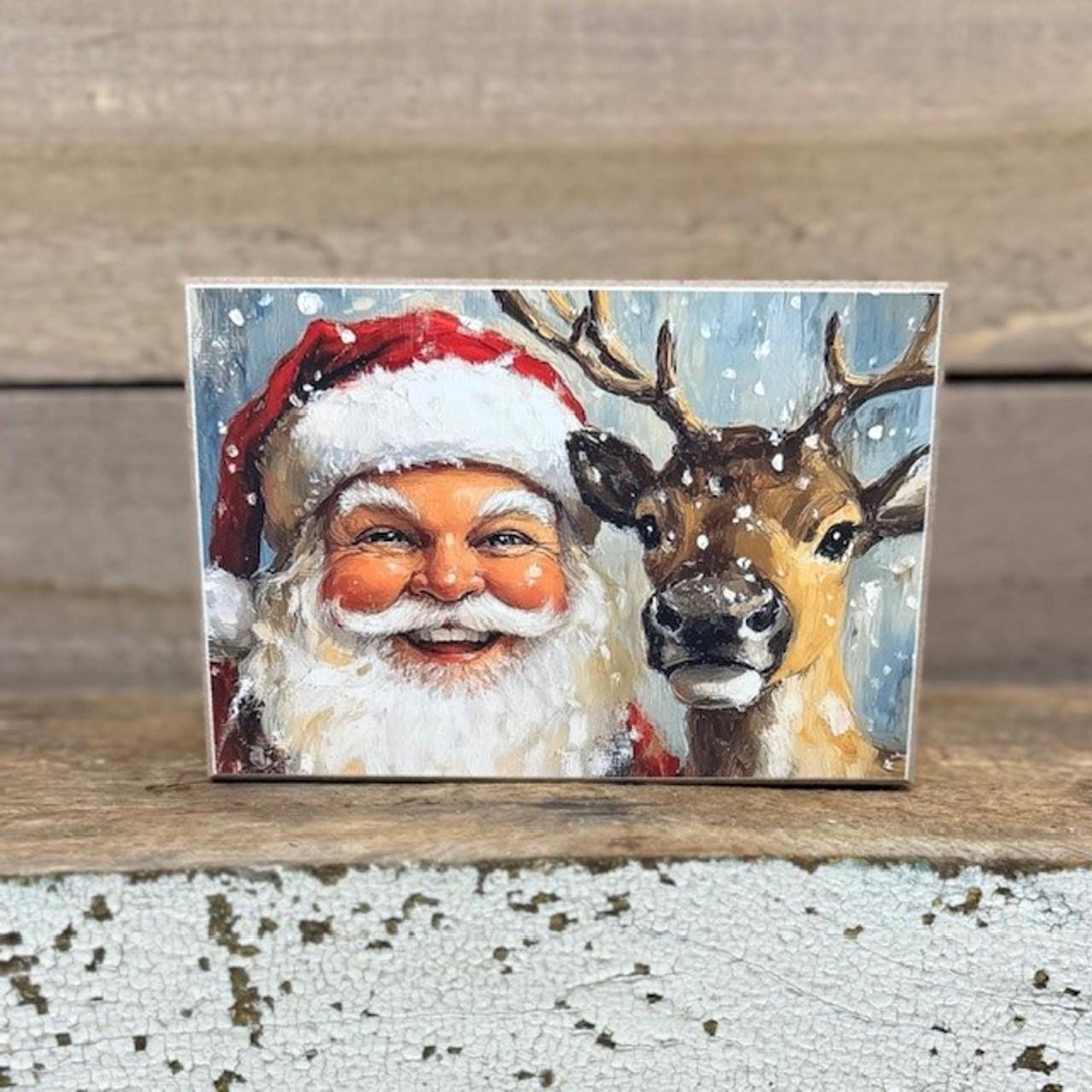 Christmas 4x6 Block Signs