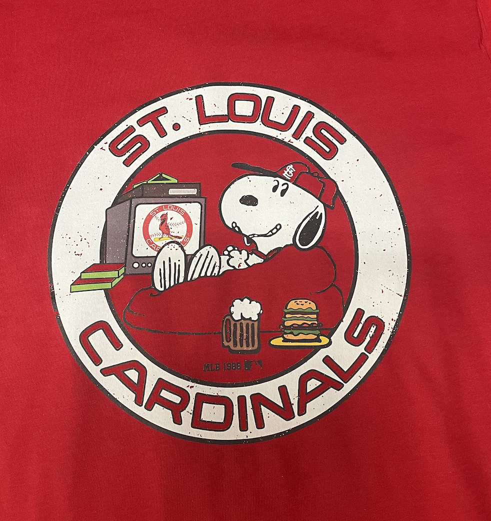 Snoopy Cardinals Tee