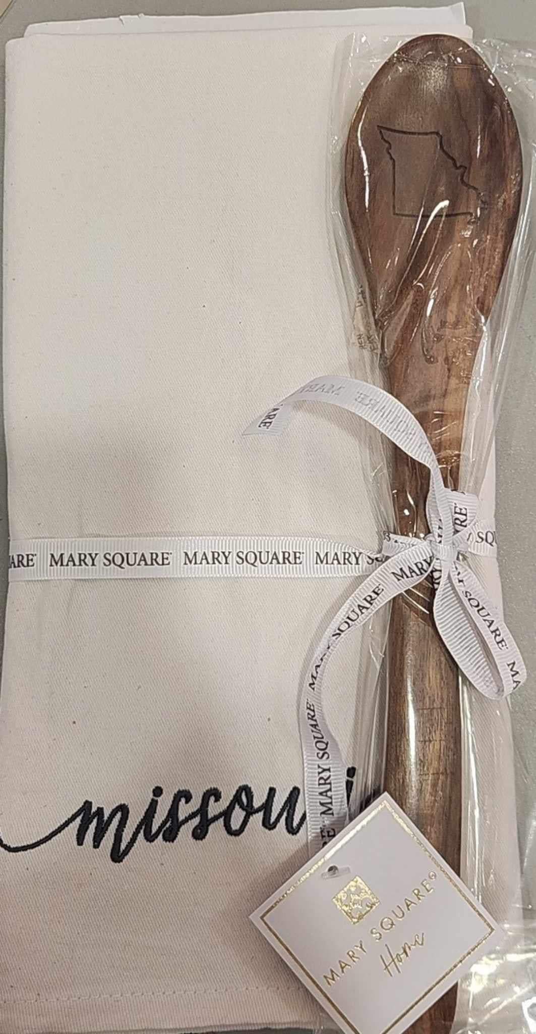 Missouri Tea Towel & Wooden Spoon