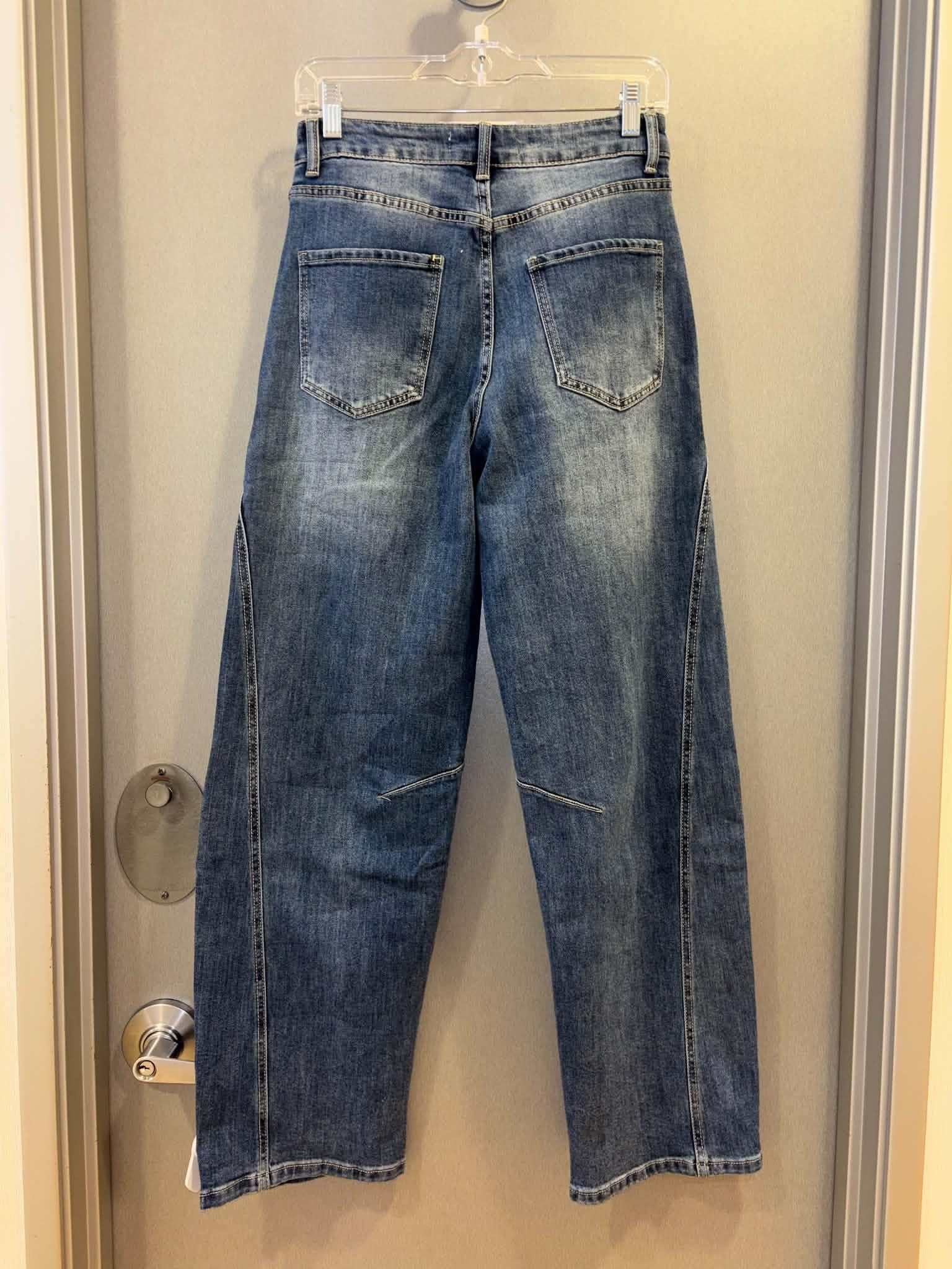 L|C Dark Side Seamed Barrel Jeans