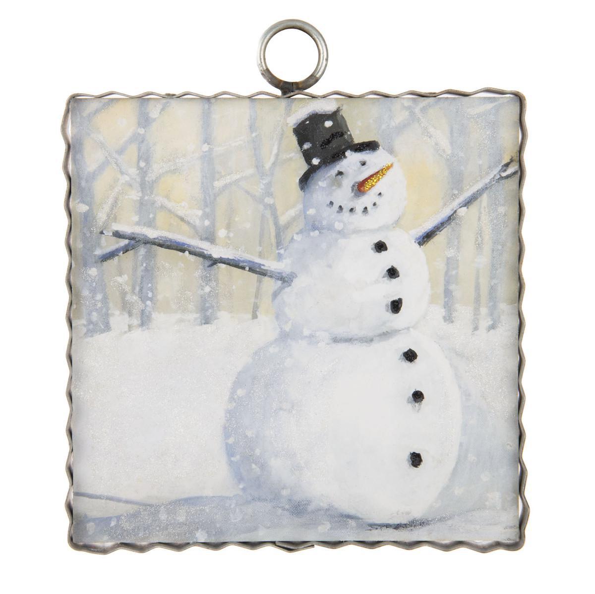 Snowy Snowman Charm