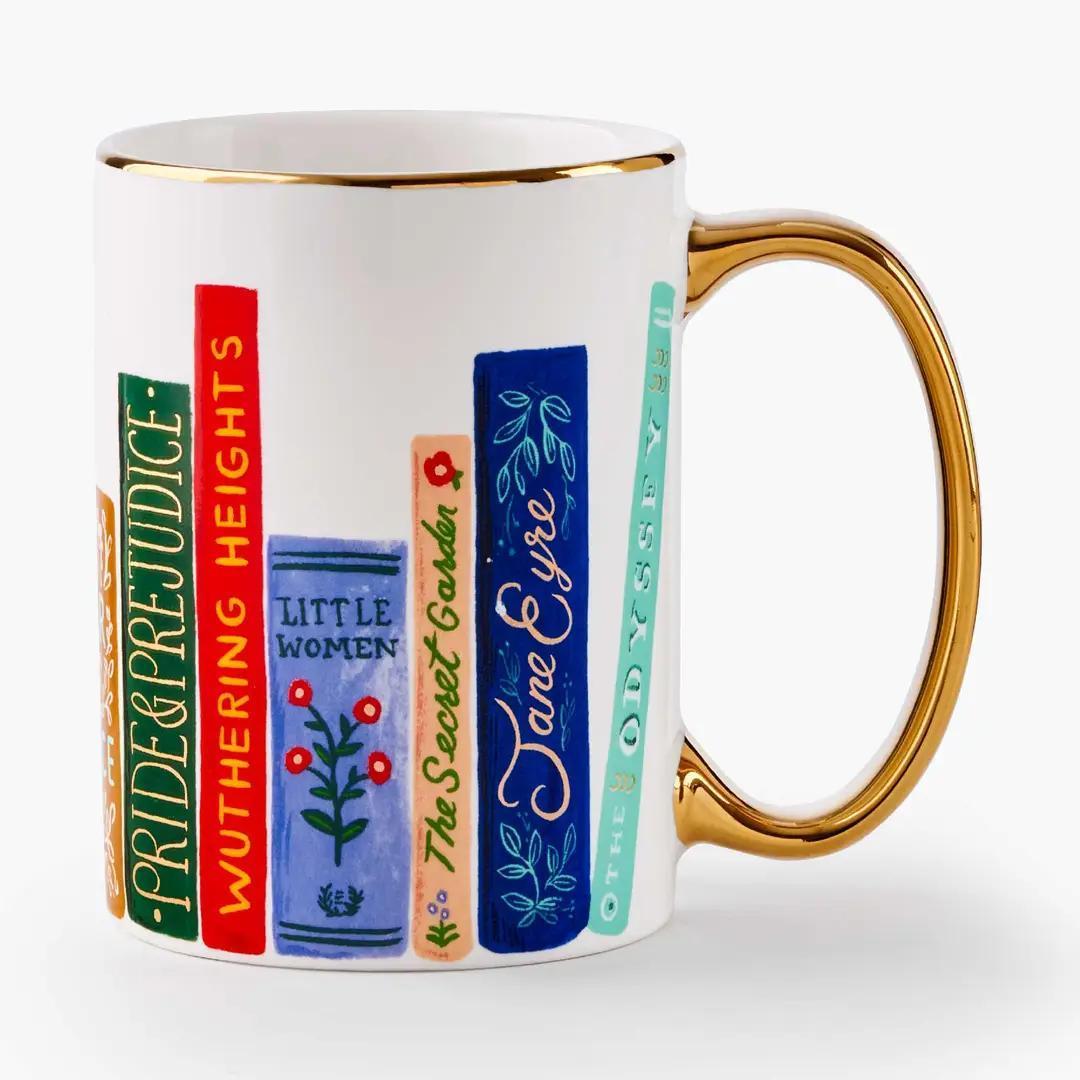 Book Club Porcelain Mug