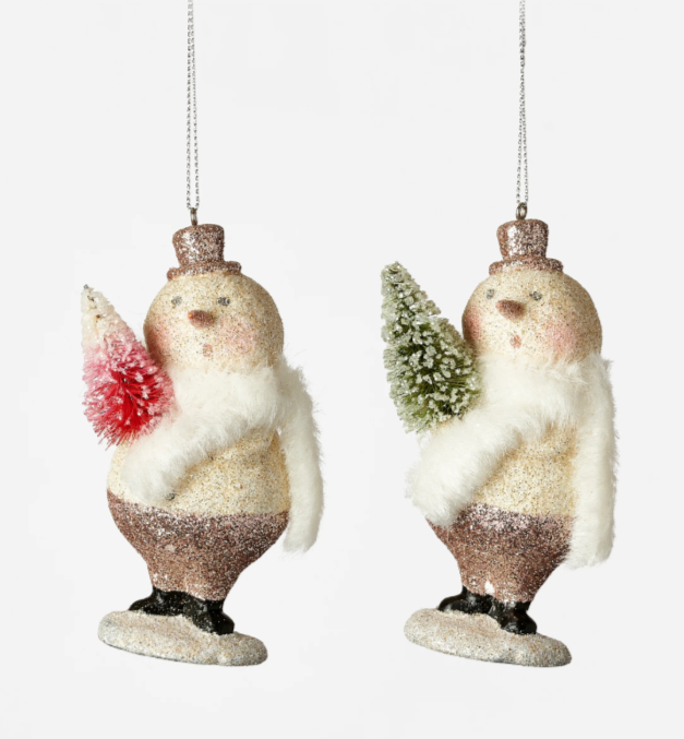 Sparkle Snowman Ornament