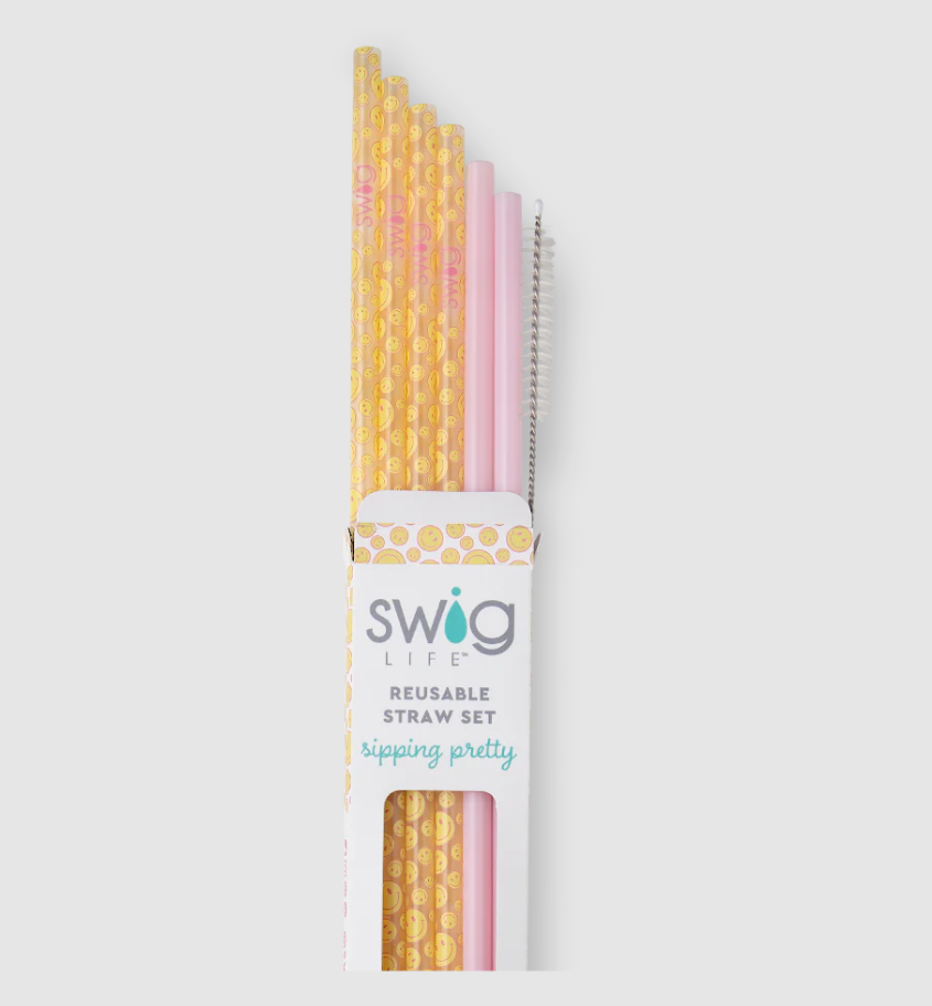Sipping Pretty Reusable Straw Set