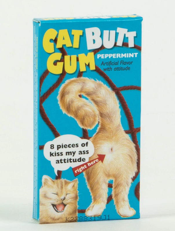 Cat Butt Gum