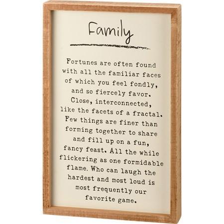 Family Sign