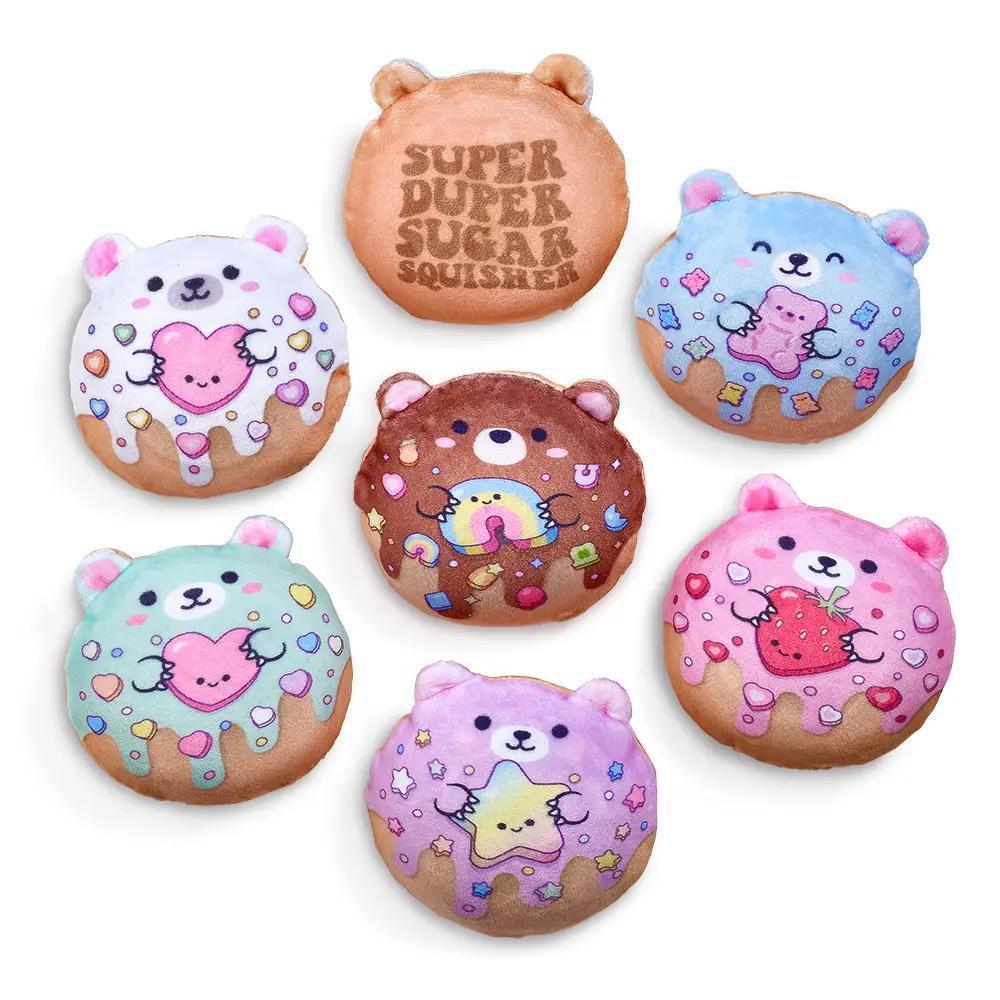 Super Duper Sugar Squisher - Plush Sugar Bear Donuts