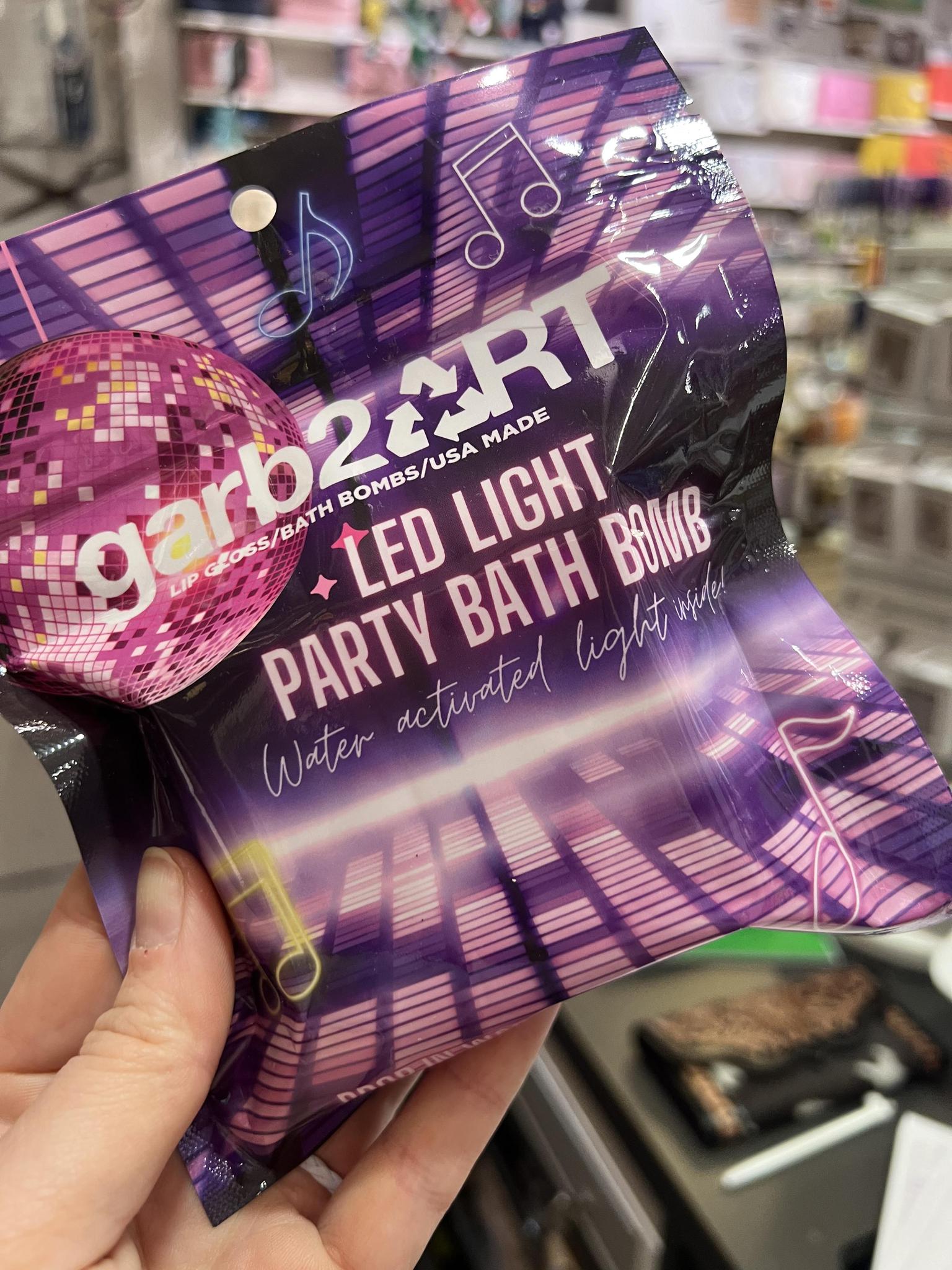 LED Light Party Bath Bomb