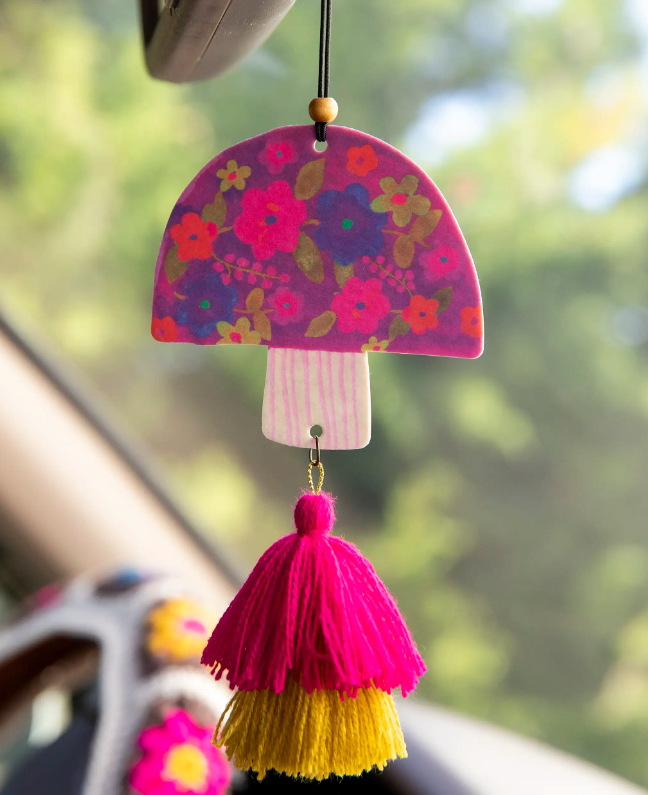 Car Air Freshener - Purple Mushroom