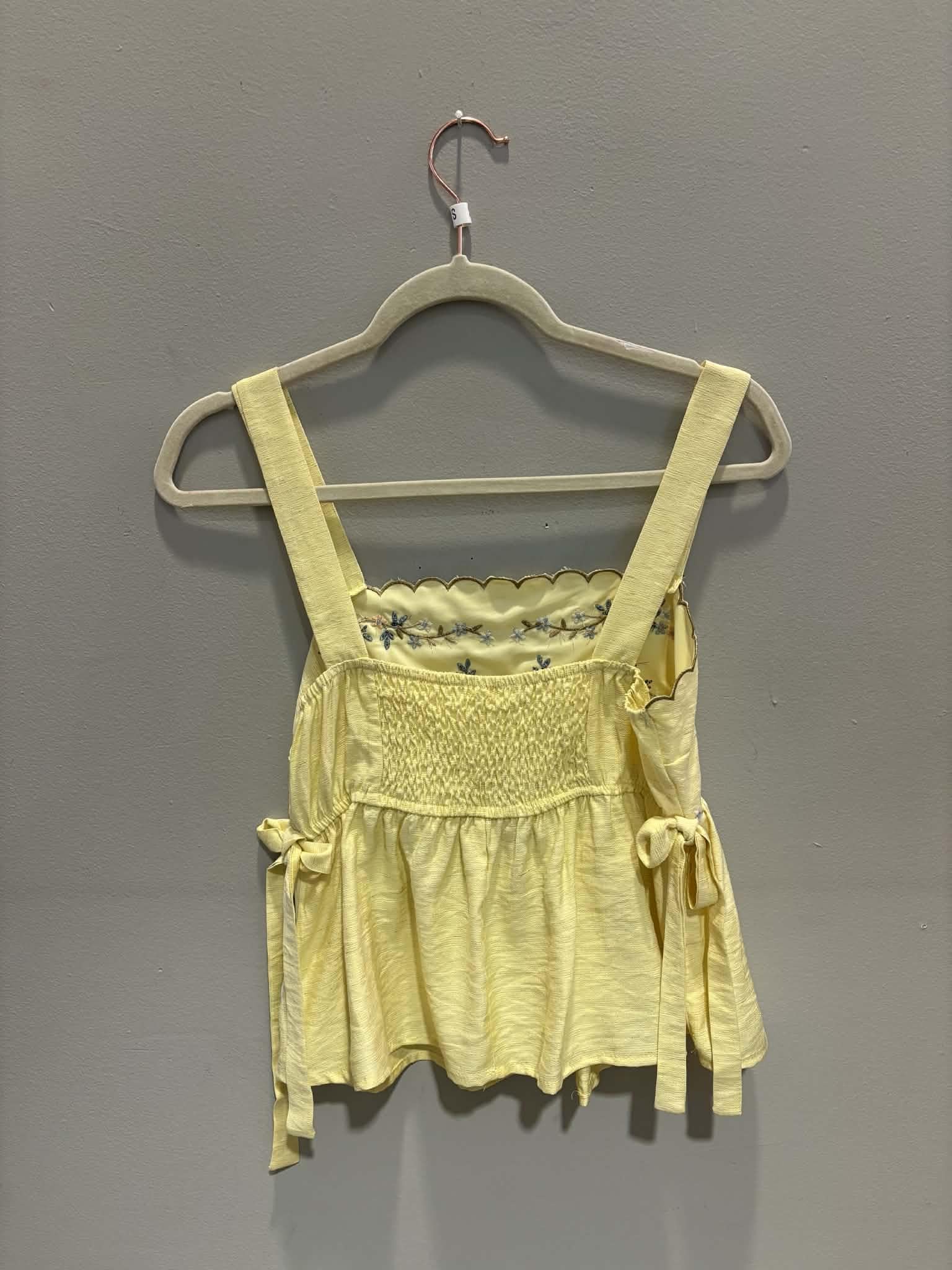 Babydoll Embroidered Top