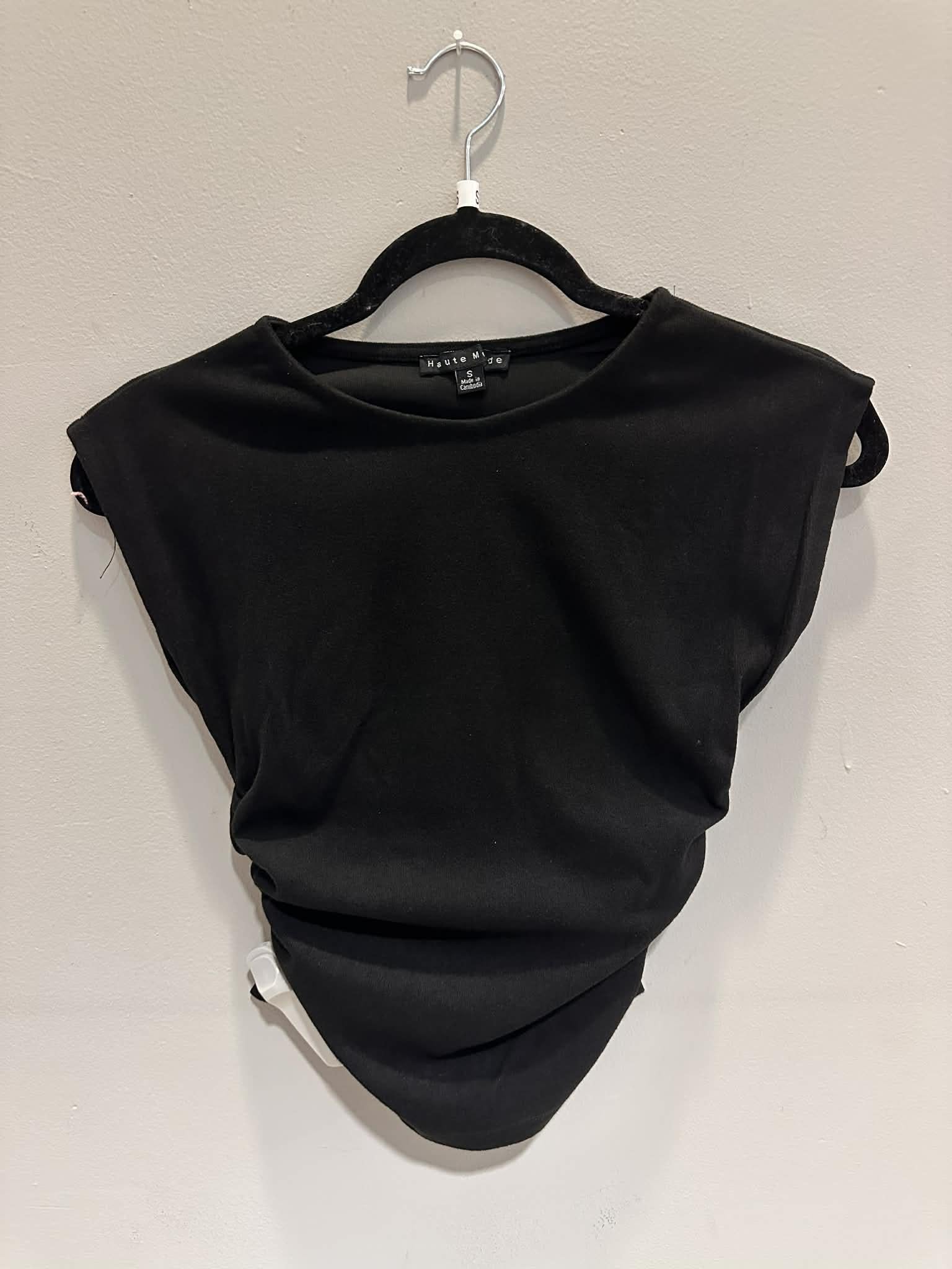 Boatneck Cap Sleeve Top
