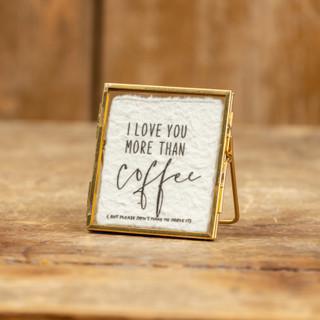 6" I Love You Standing Frame