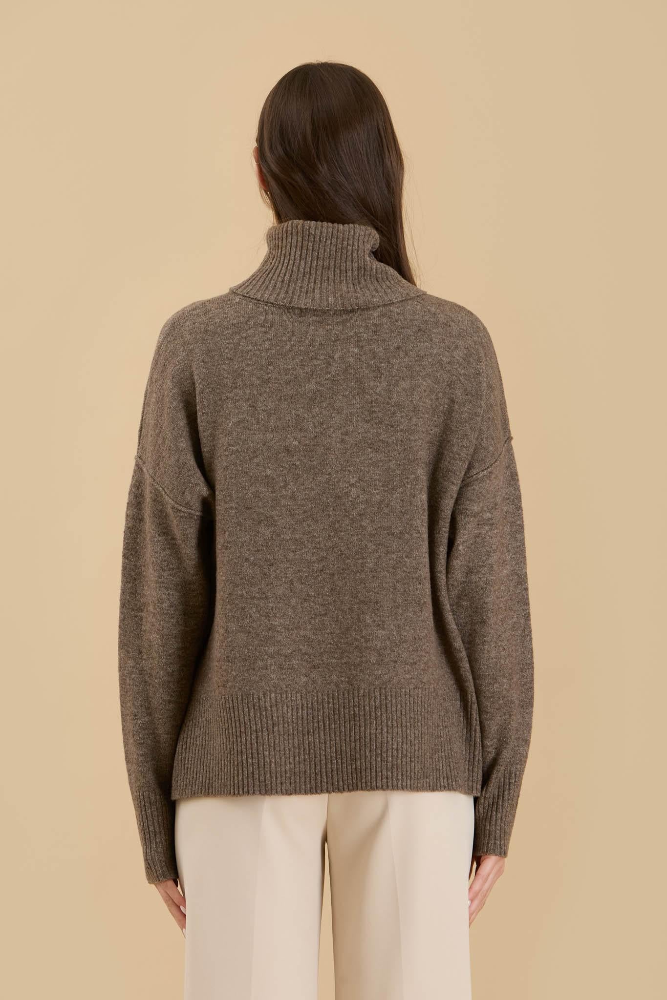 Dark Mocha Turtleneck