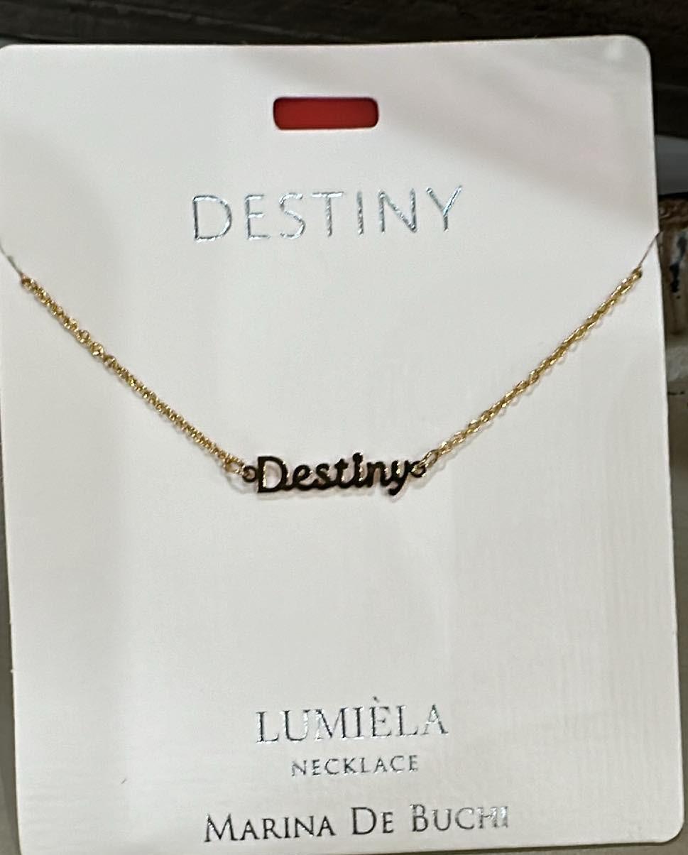 Destiny Name Necklace