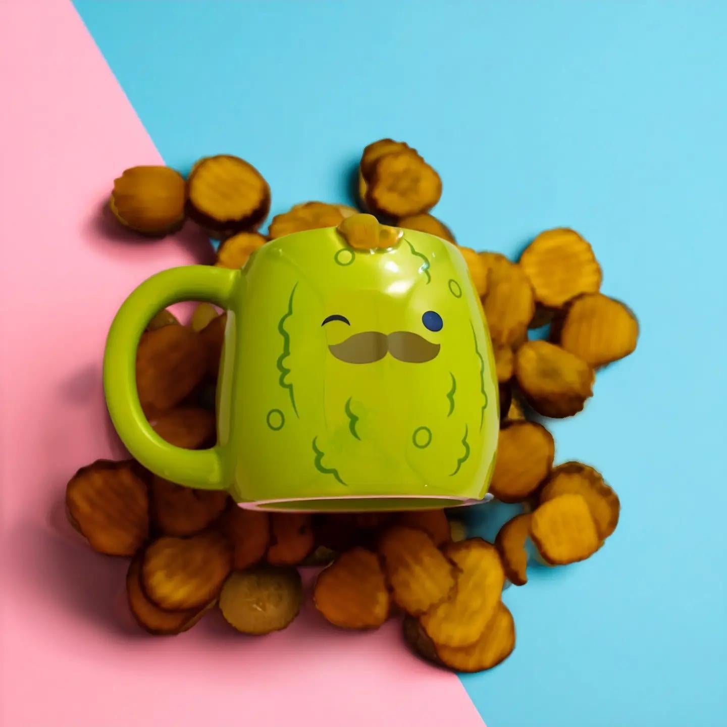 Charles the Pickle Squishmallows Desktop Mug