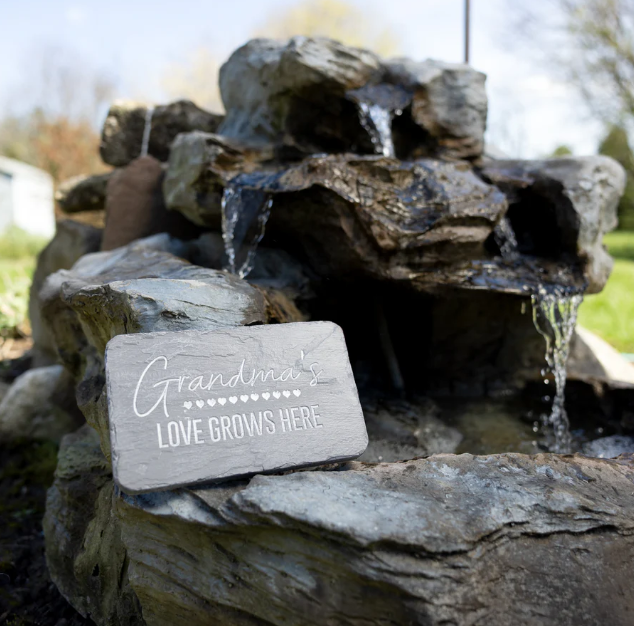 Grandmas Love Garden Stone