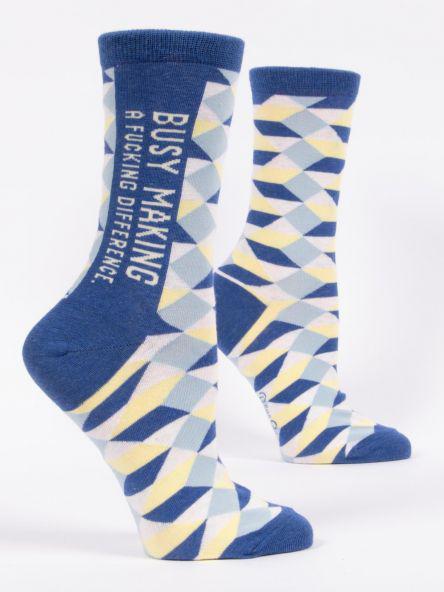 Making A Fucking Difference Crew Socks