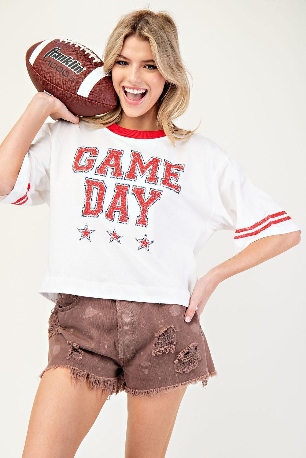 Game Day Short Sleeve Top